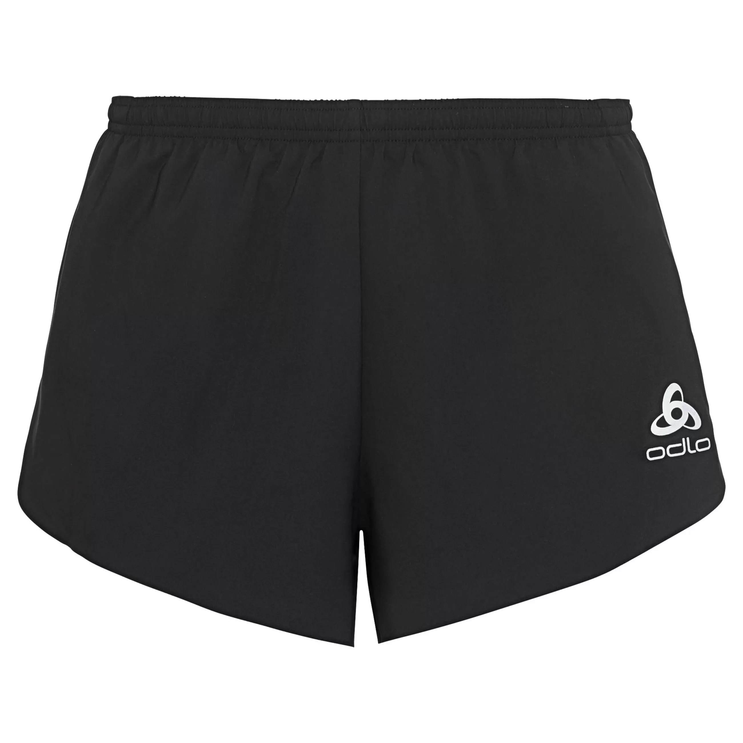 Shorts^Odlo The Men's Zeroweight 3 Inch Split Running Shorts Black