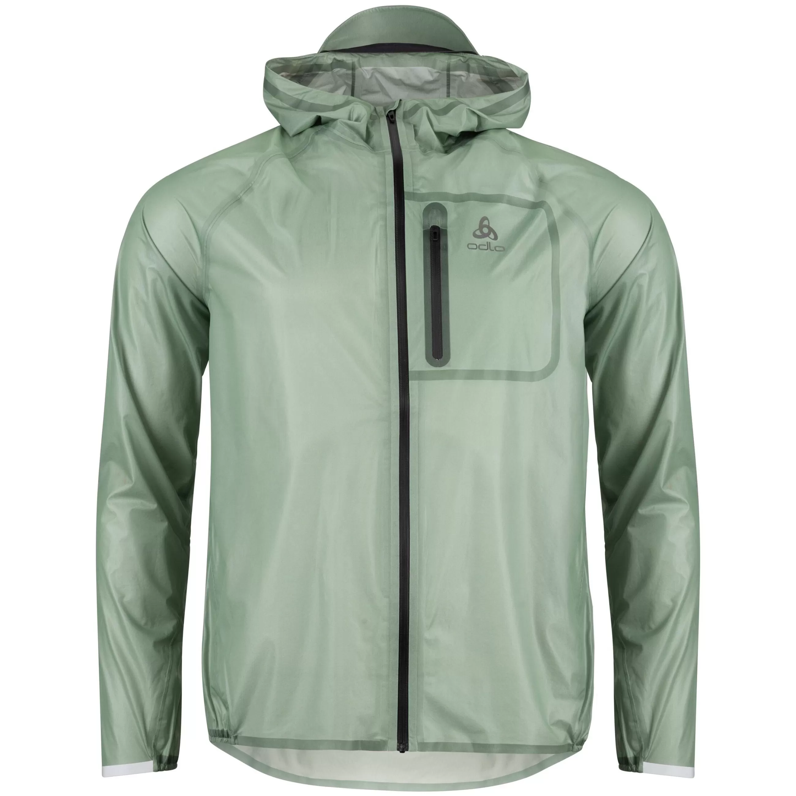 Jackets & Vests^Odlo The Men's Zeroweight Dual Dry Waterproof Running Jacket Loden Frost