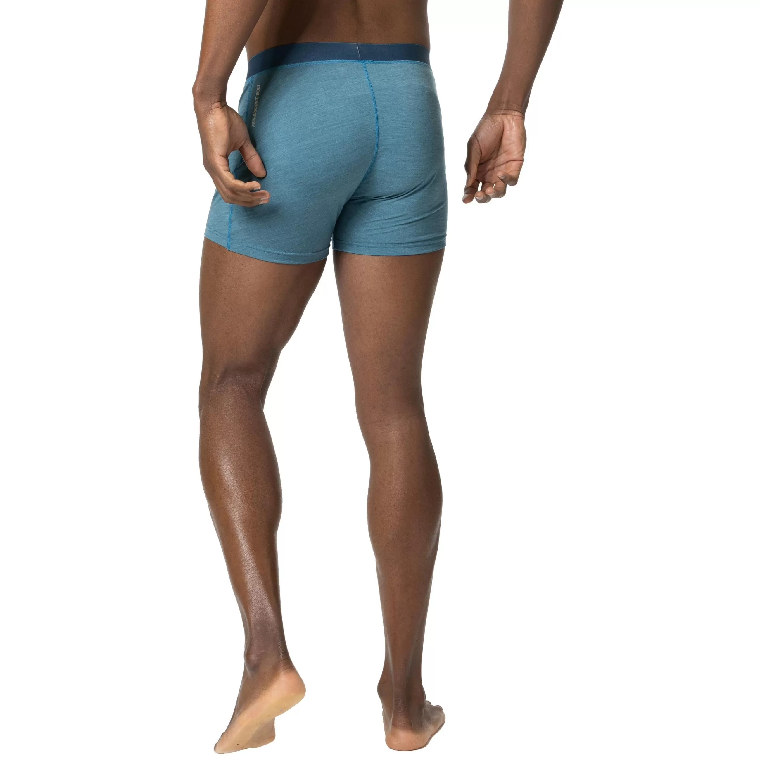 Underwear^Odlo The Natural Performance Wool 130 Boxers Saxony Blue Melange