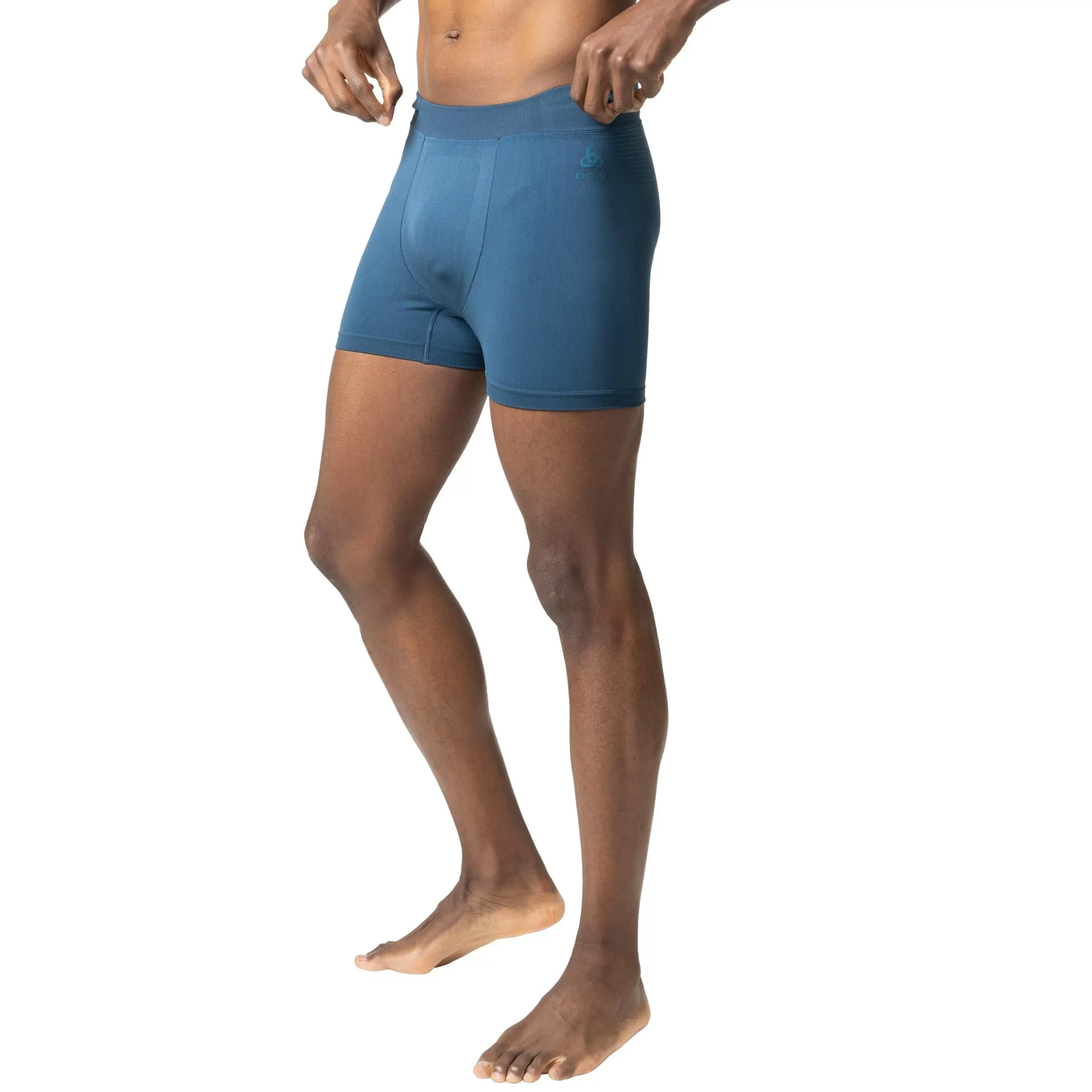 Underwear^Odlo The Performance Light Eco Men's Boxers Blue Wing Teal - Saxony Blue