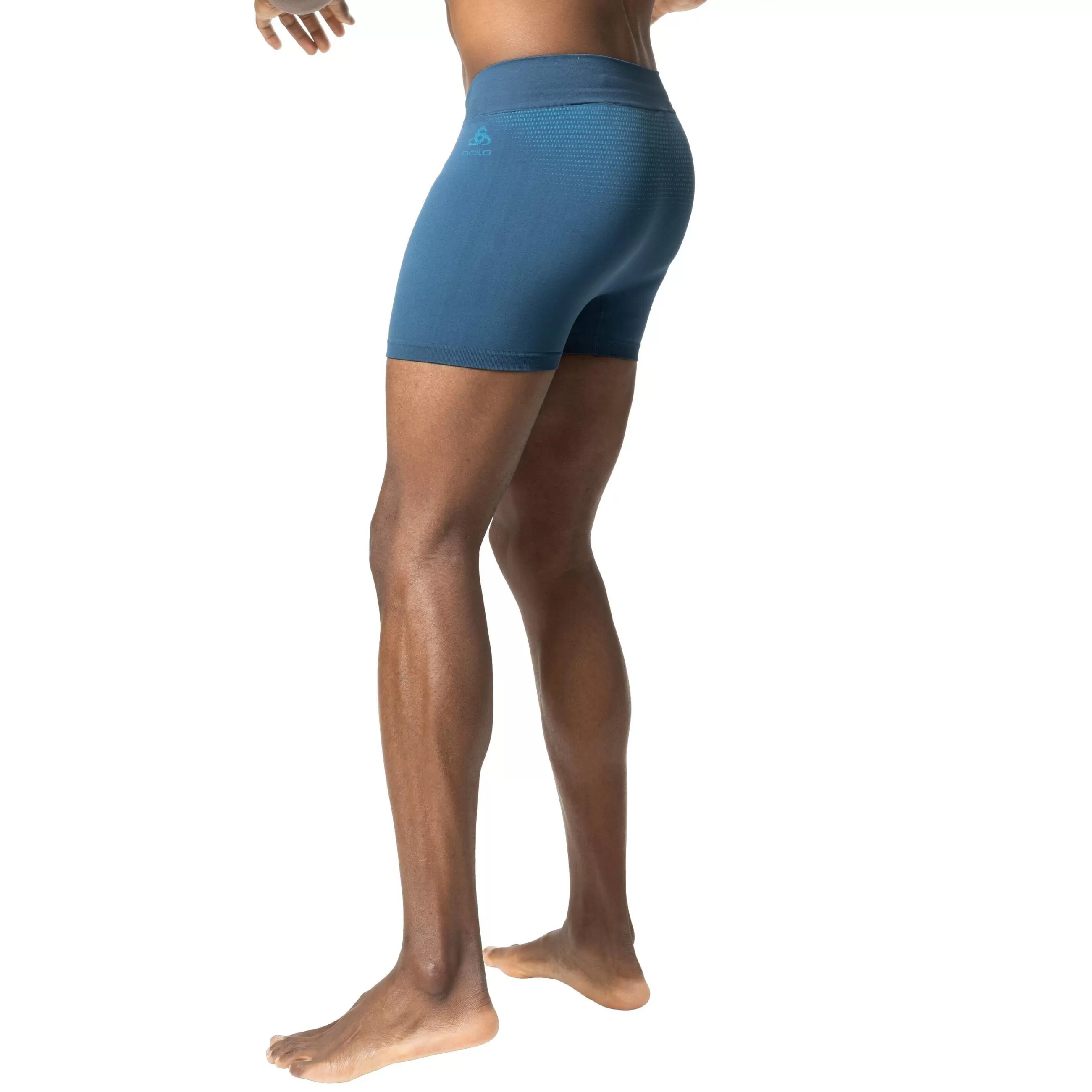 Underwear^Odlo The Performance Light Eco Men's Boxers Blue Wing Teal - Saxony Blue