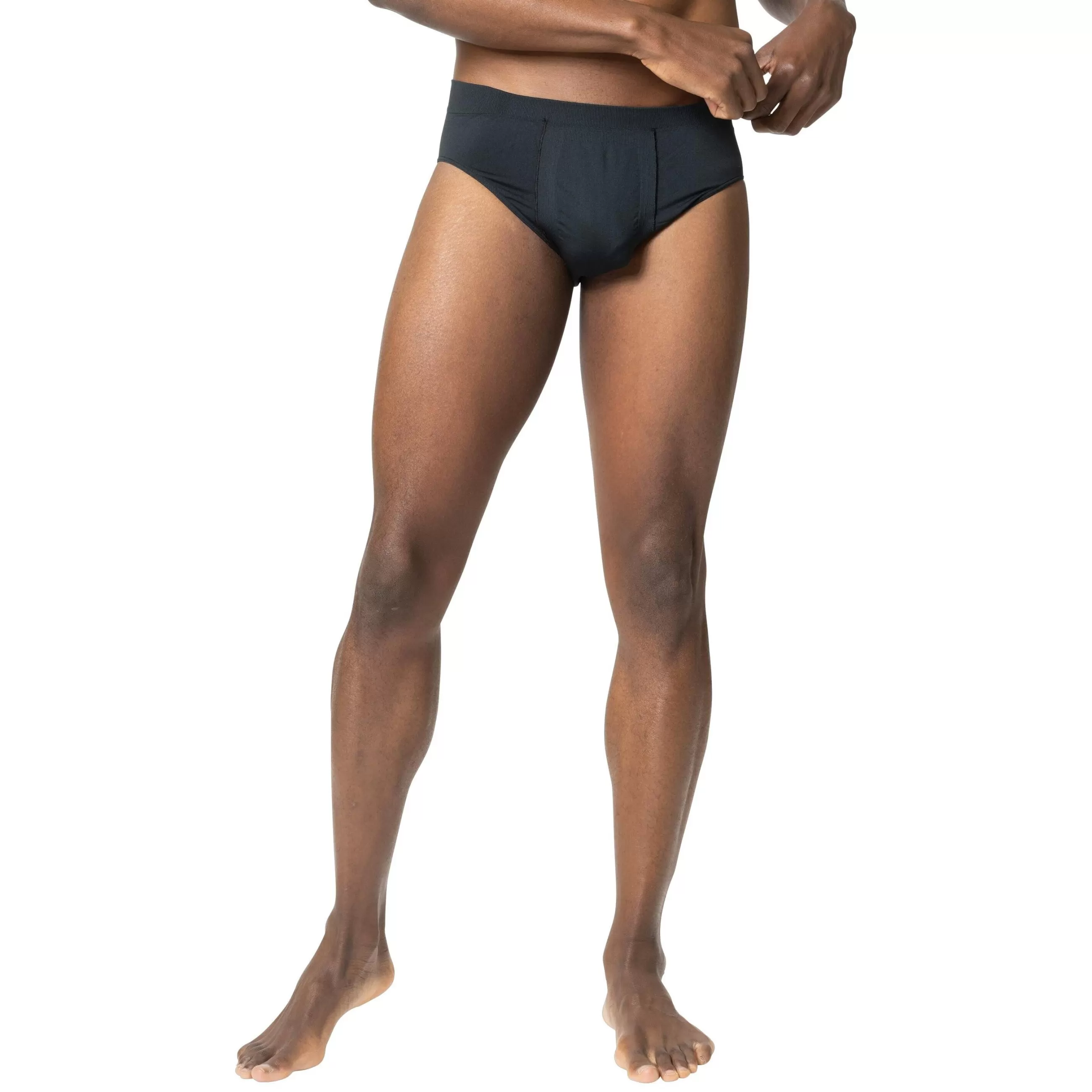 Underwear^Odlo The Performance Light Eco Men's Briefs Black