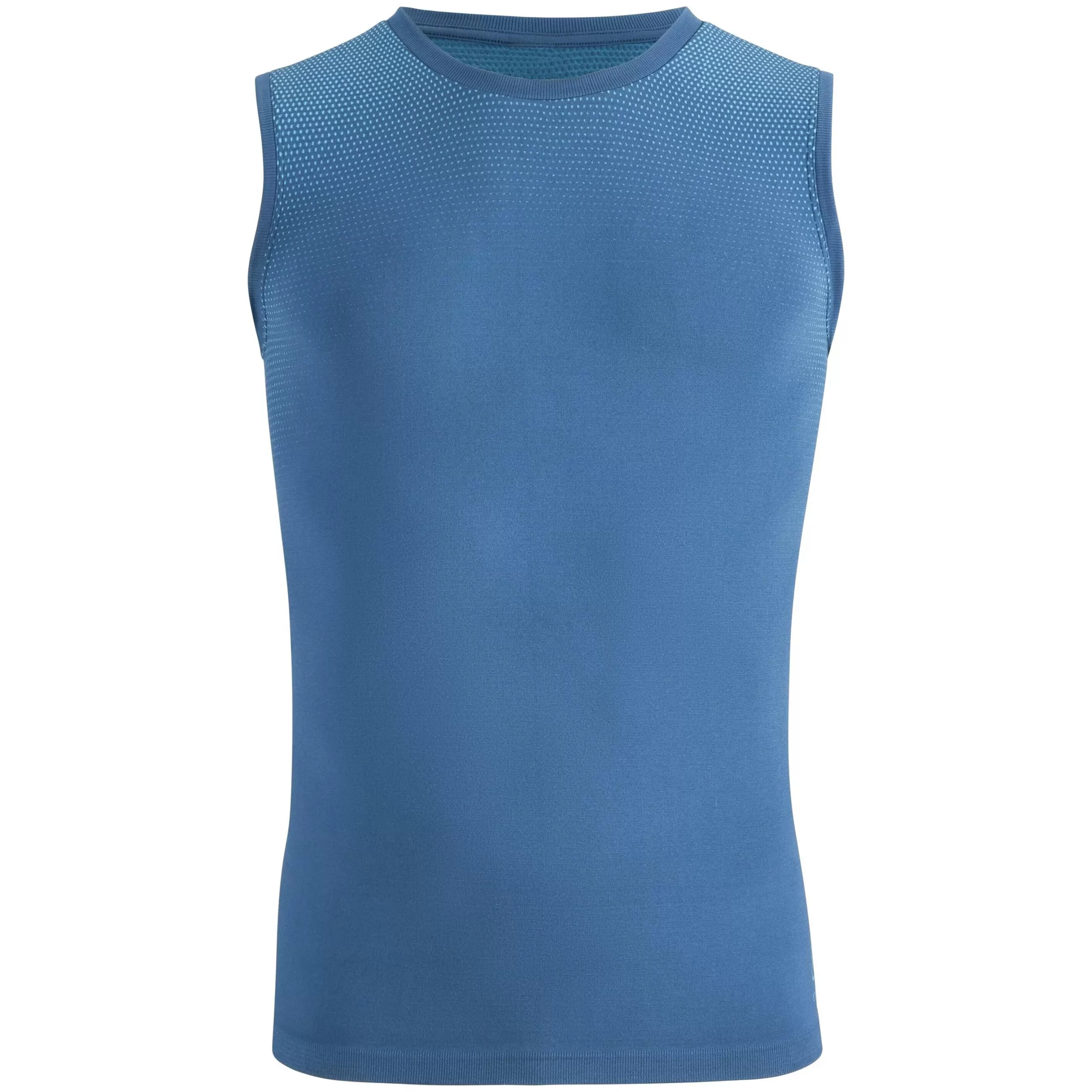 Base Layers^Odlo The Performance Light Eco Tank Top Blue Wing Teal - Saxony Blue