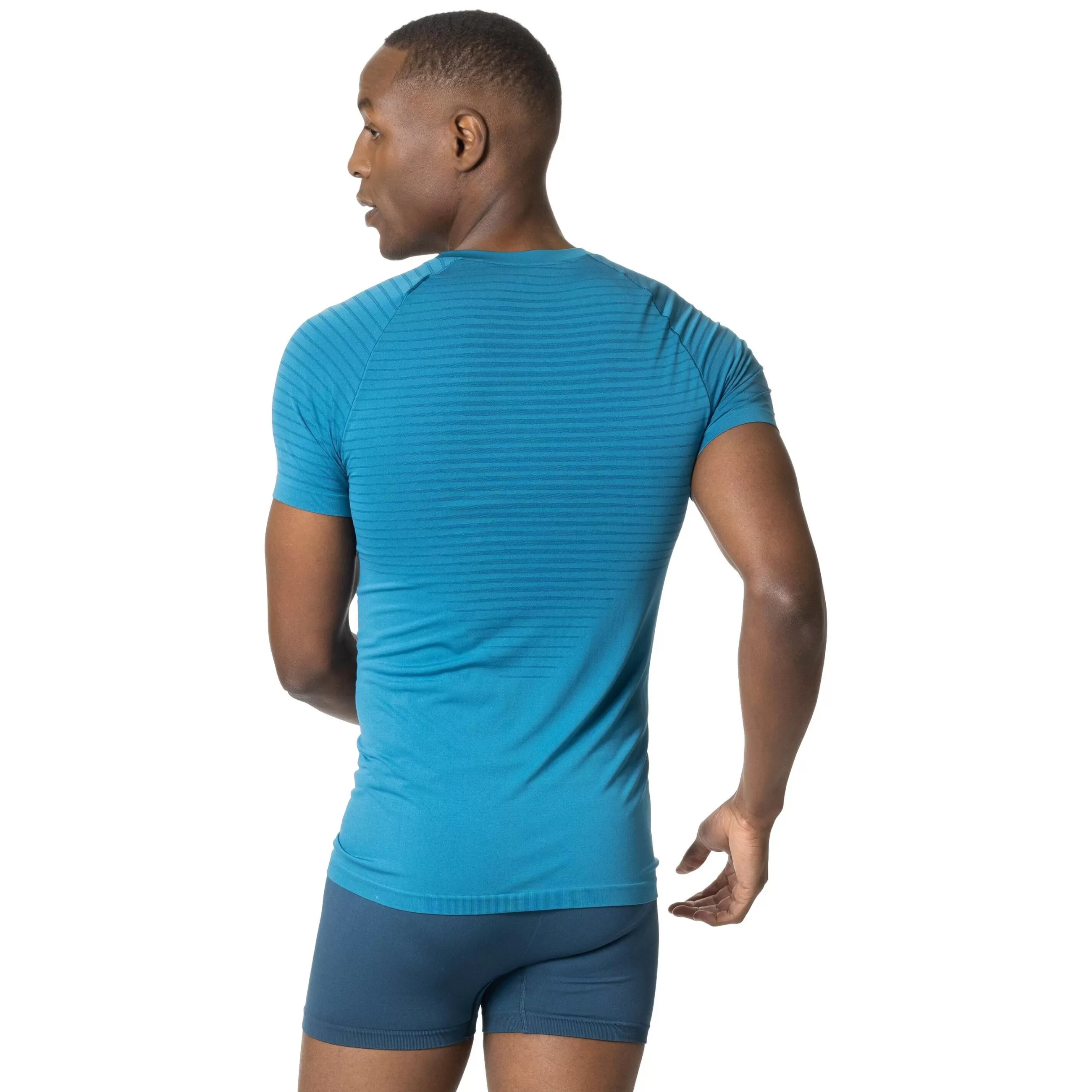 Base Layers^Odlo The Performance X-Light Eco Short Sleeve Base Layer Saxony Blue