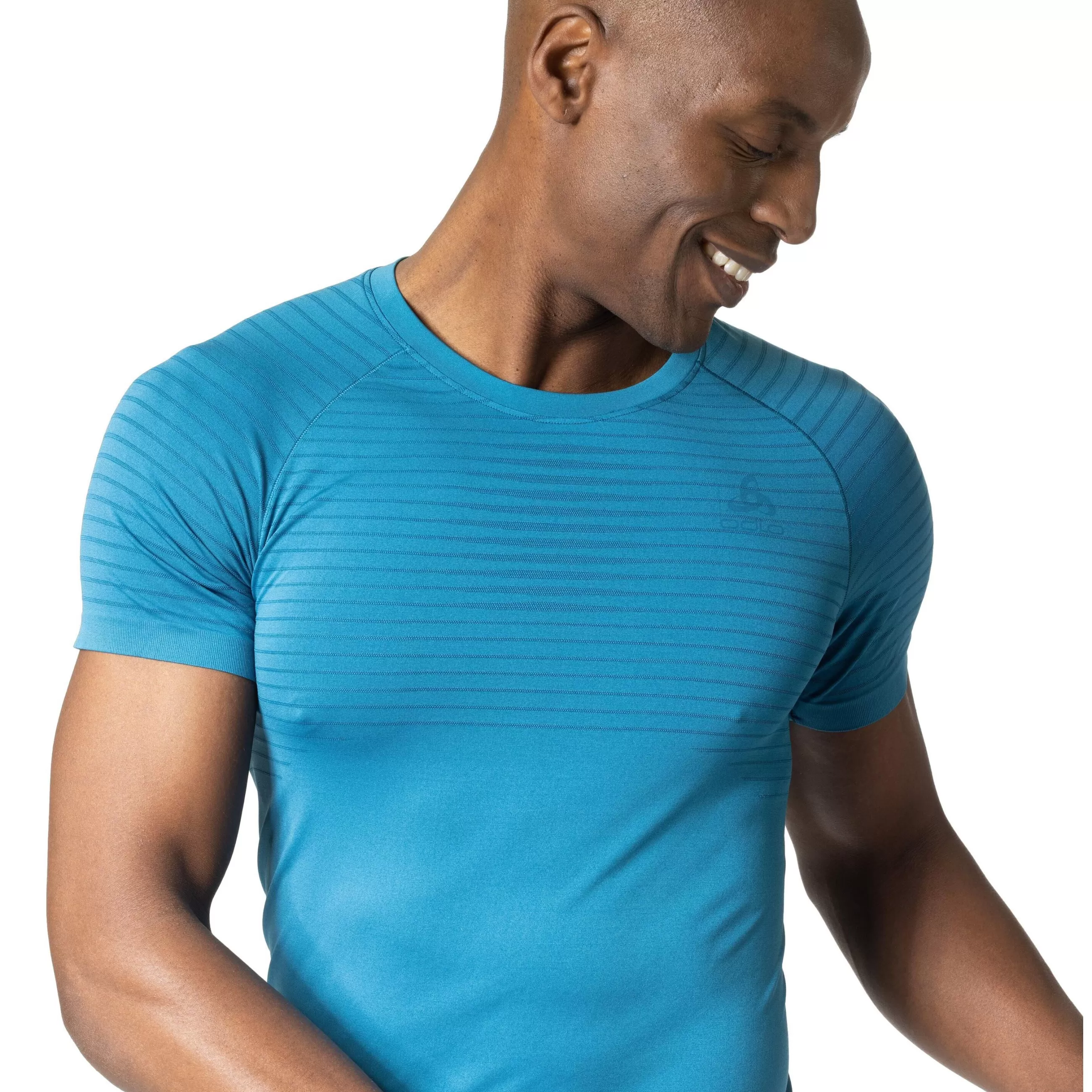 Base Layers^Odlo The Performance X-Light Eco Short Sleeve Base Layer Saxony Blue