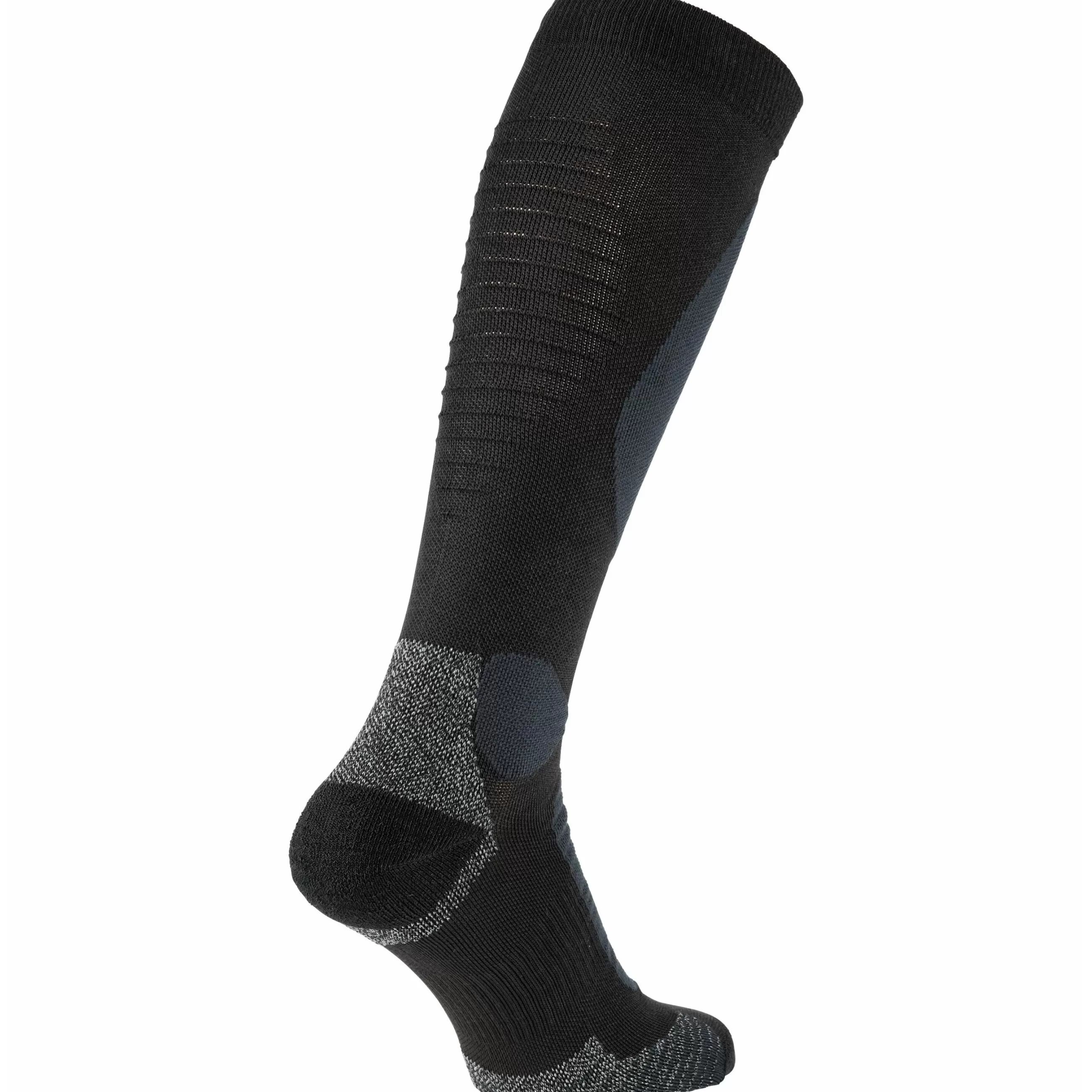 Socks^Odlo The Primaloft® Muscle Force Warm Compression Sock Black - Odlo Graphite Grey