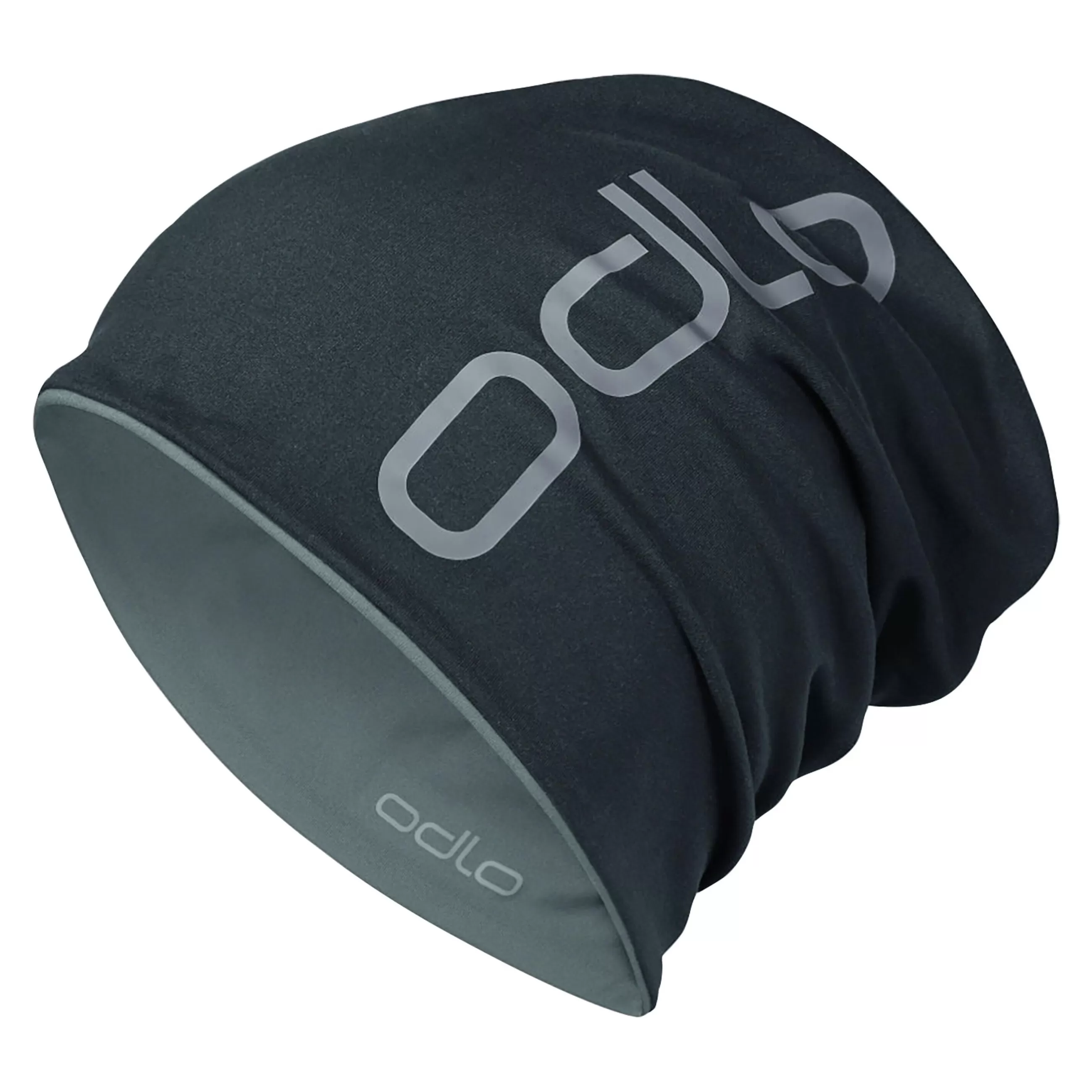 Headwear & Gloves^Odlo The Reversible Unisex Beanie Hat Black - Odlo Steel Grey