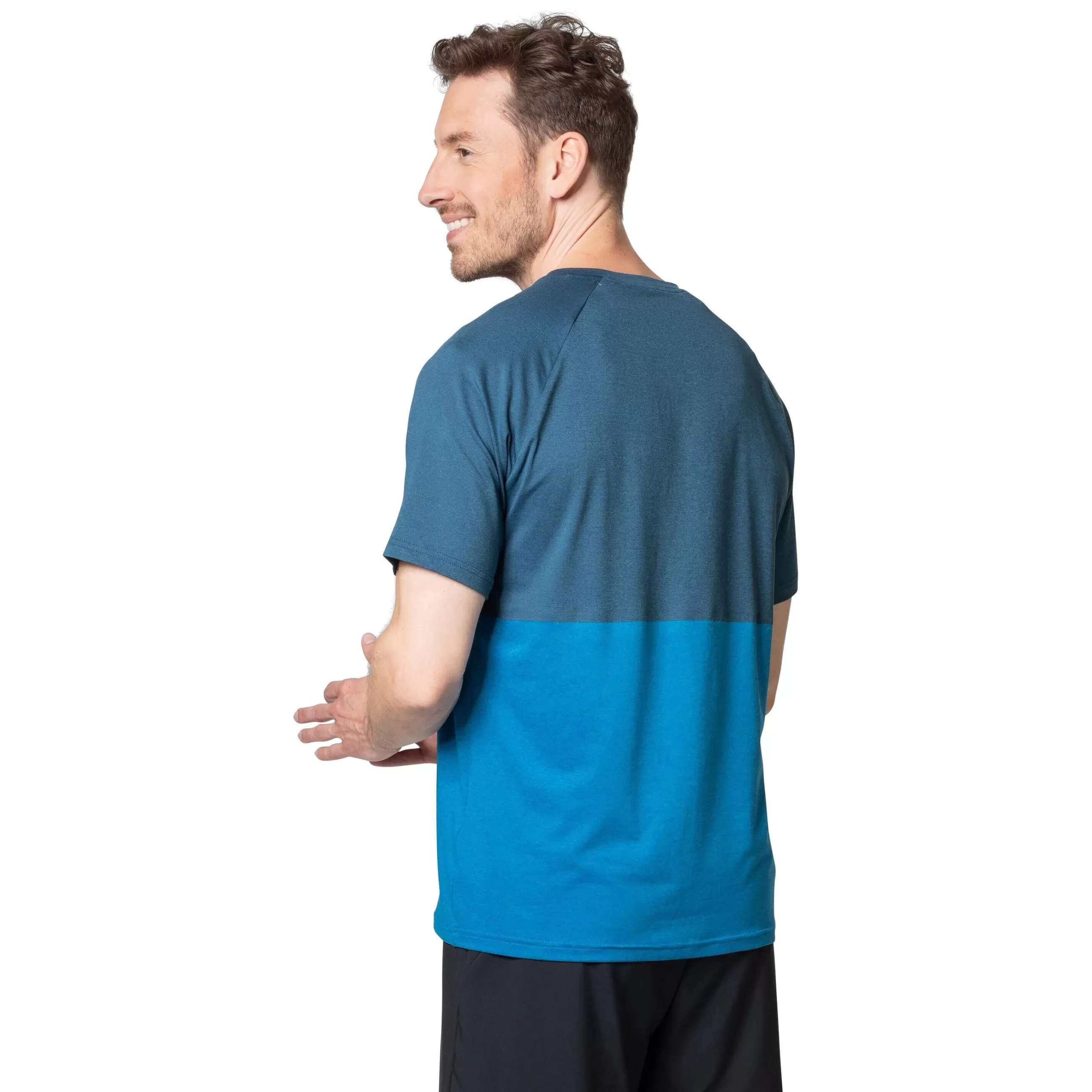 T-Shirts & Polos^Odlo The Run Easy Crew Neck T-Shirt Blue Wing Teal - Indigo Bunting