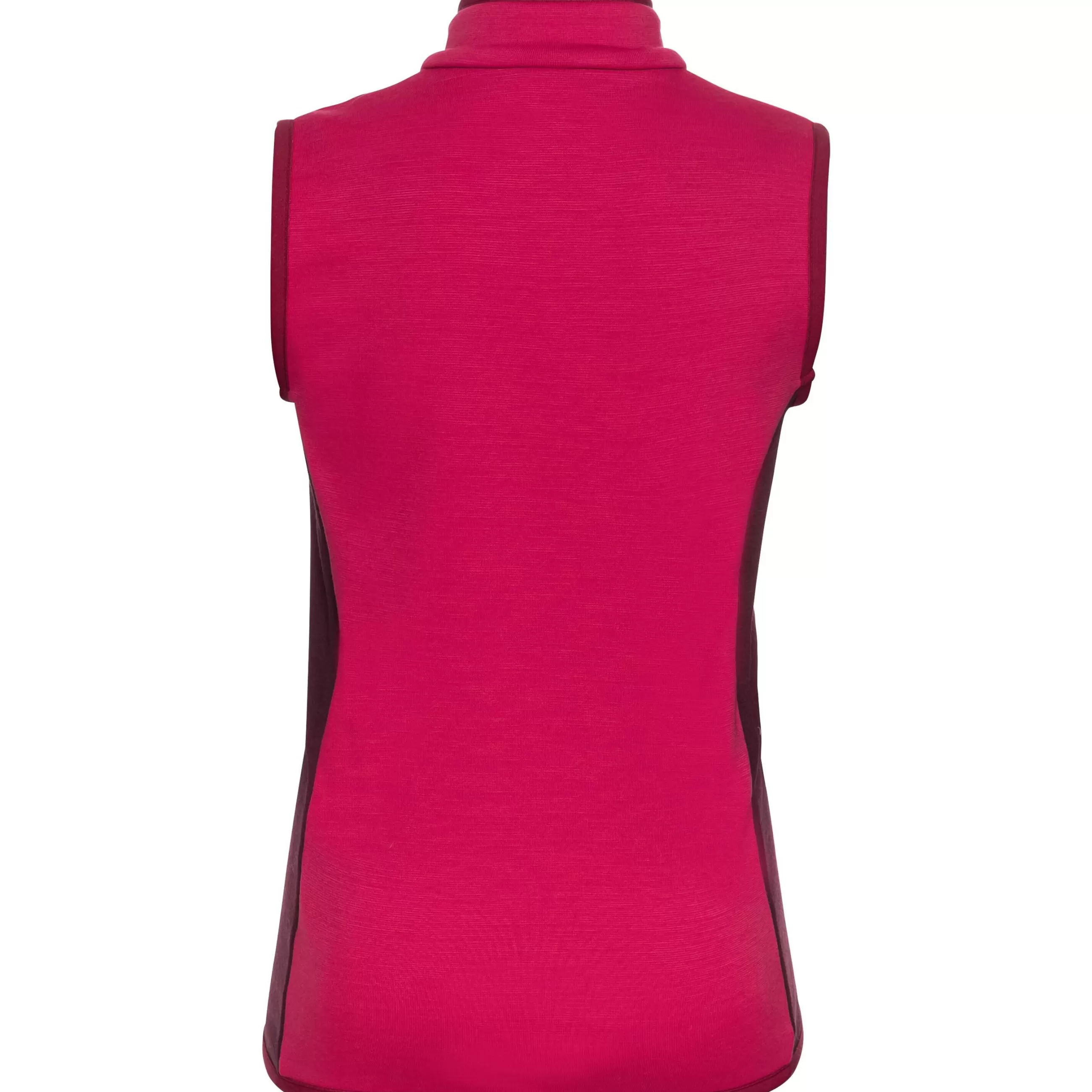 Clothing^Odlo The Weact Kids' Collection Kimi Wool Stretch Fleece Vest Cerise - Winetasting