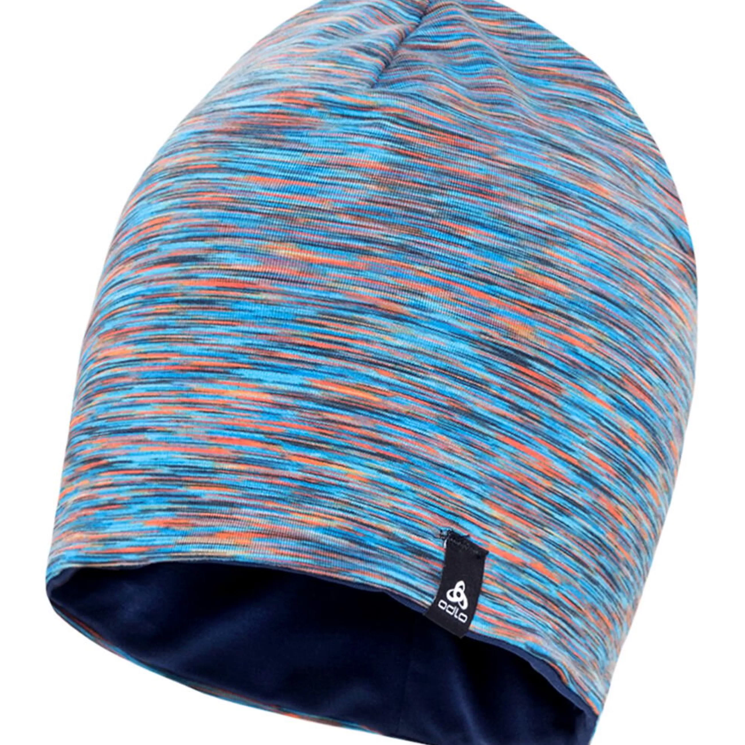 Accessories^Odlo The Weact Kids' Collection Reversable Beanie Hat Peacoat - Mykonos Blue