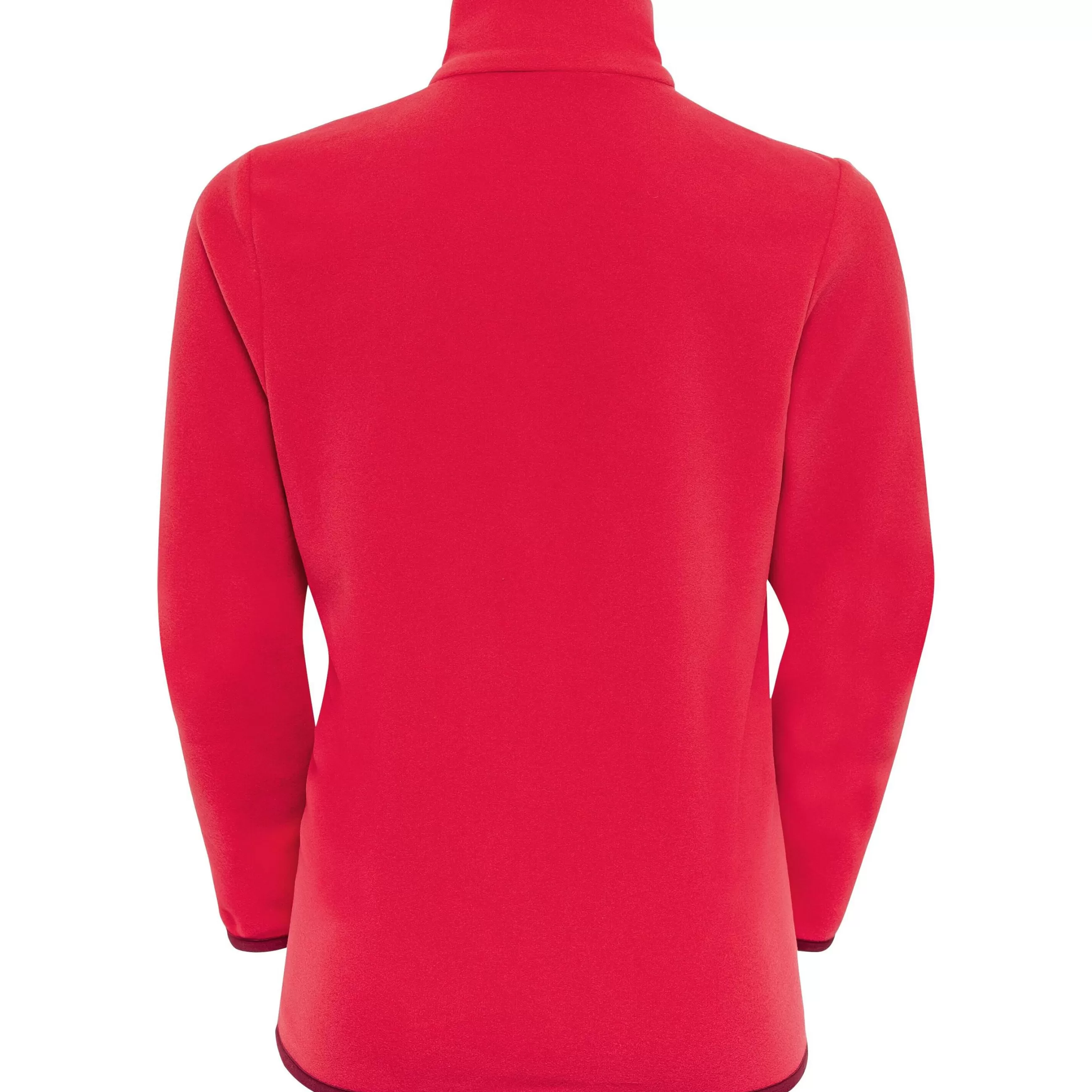 Clothing^Odlo The Weact Kids' Collection Roy Stripe Mid Layer Full Zip Fleece Hibiscus