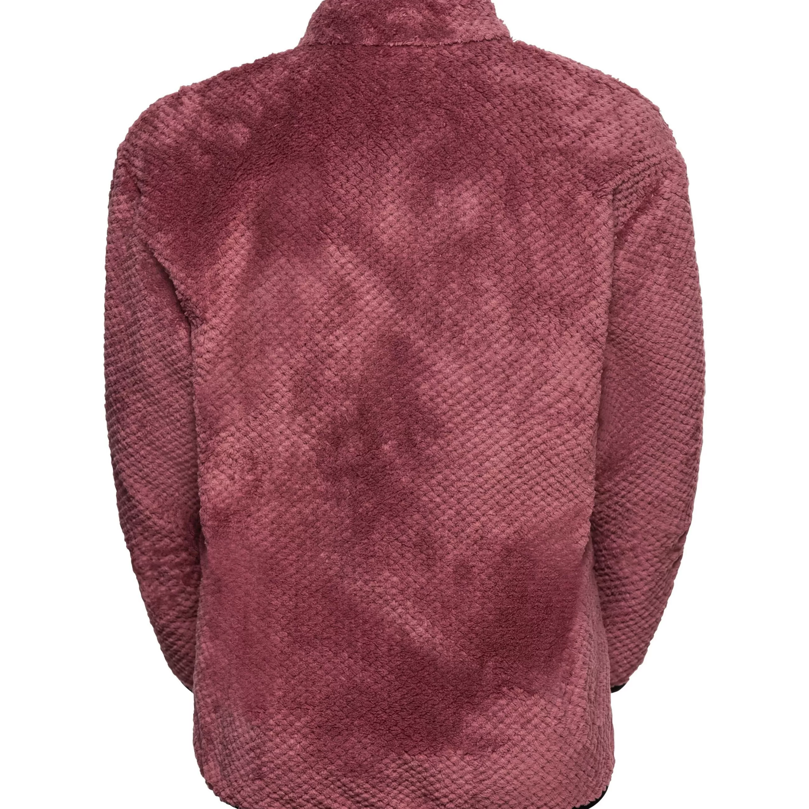Clothing^Odlo The Weact Kids' Collection Teddy Mid Layer Full Zip High Loft Fleece Roan Rouge