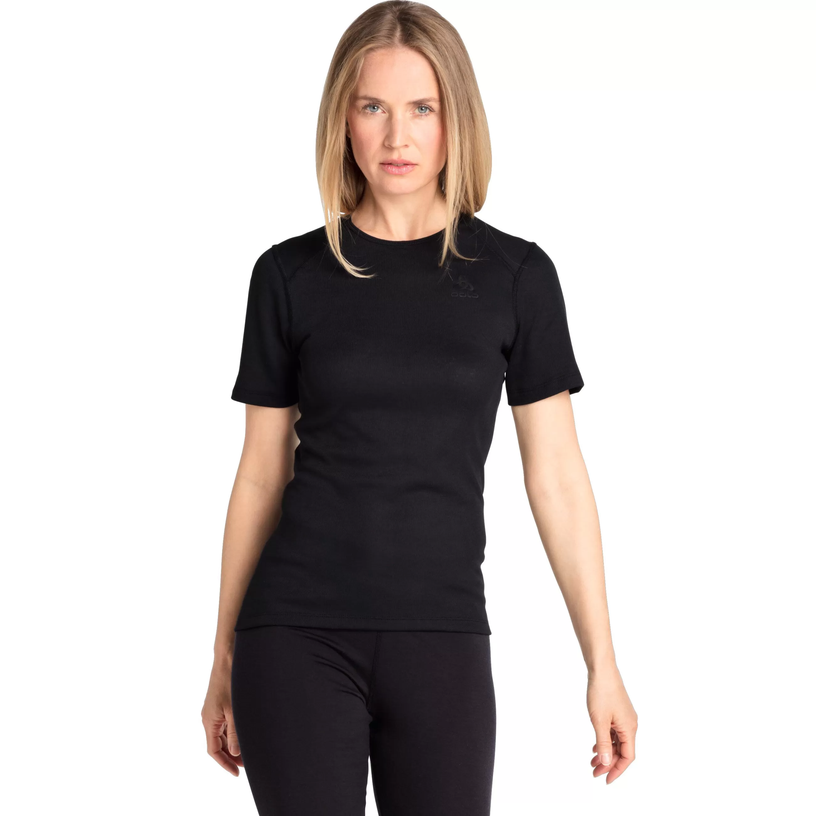 Base Layers^Odlo The Women's Active Warm Eco Base Layer T-Shirt Black