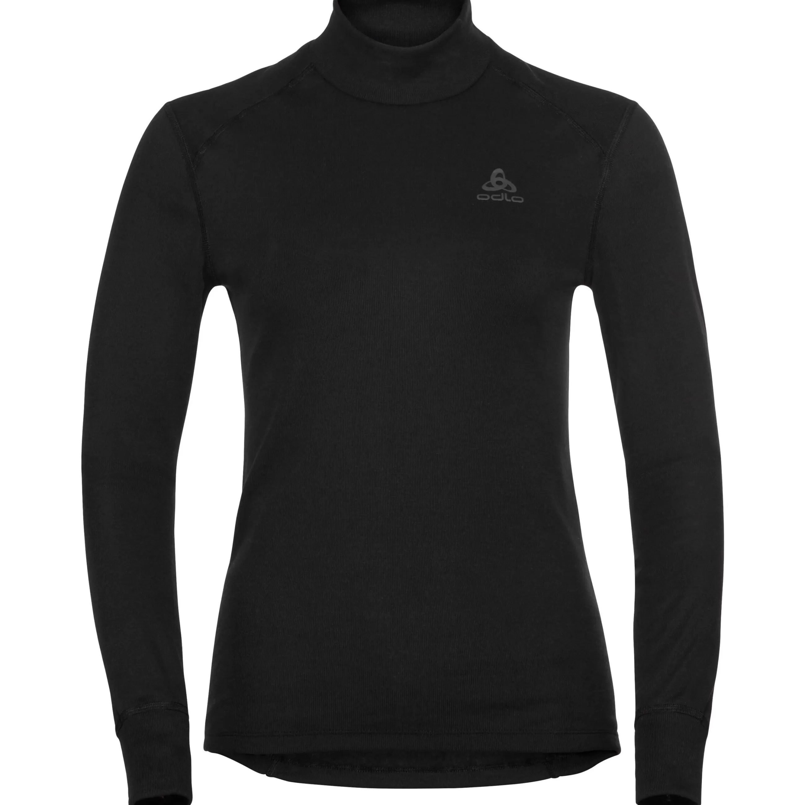 Base Layers^Odlo The Women's Active Warm Eco Stand-Up Collar Base Layer Top Black