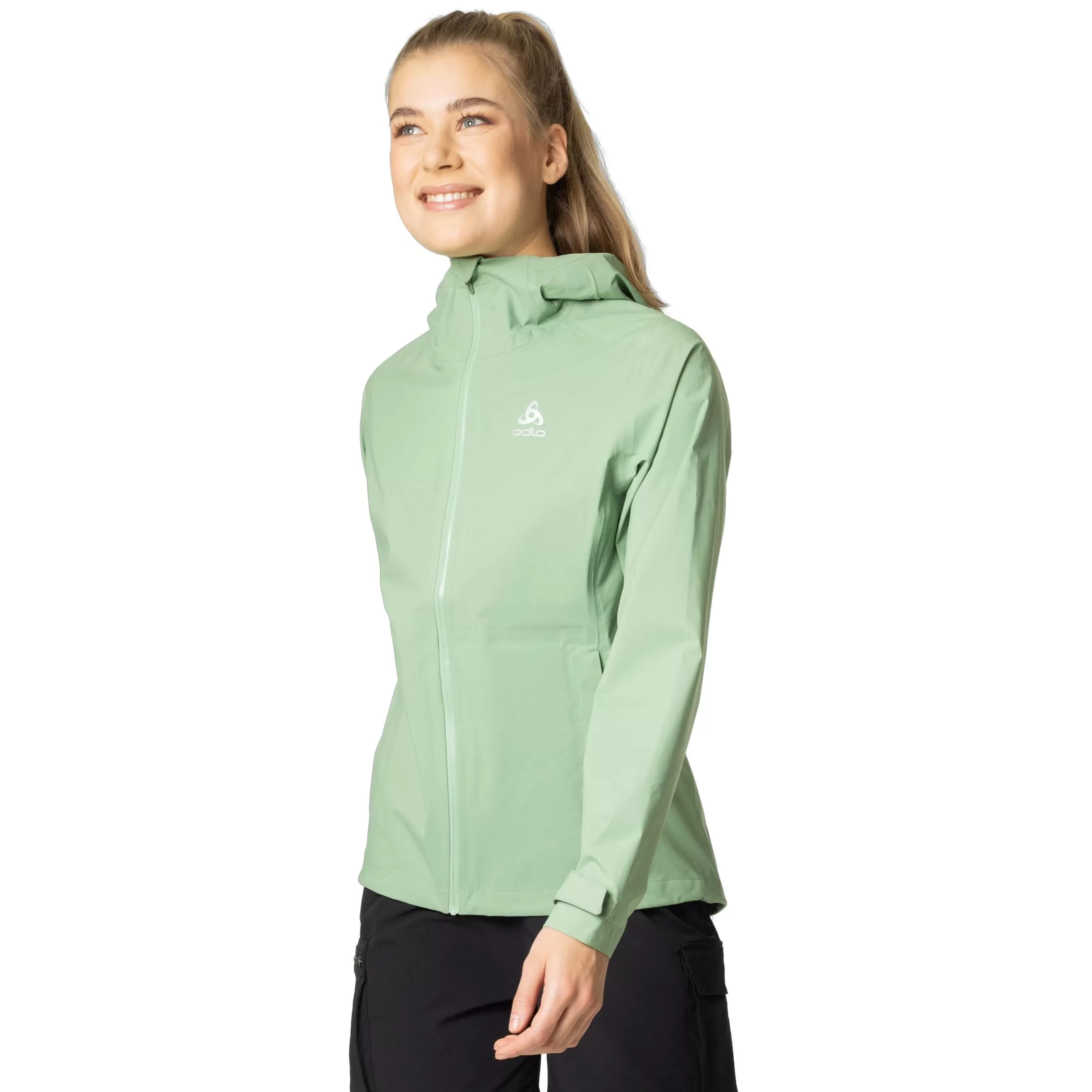 Jackets & Vests^Odlo The Women's Aegis 2.5L Waterproof Hardshell Jacket Loden Frost