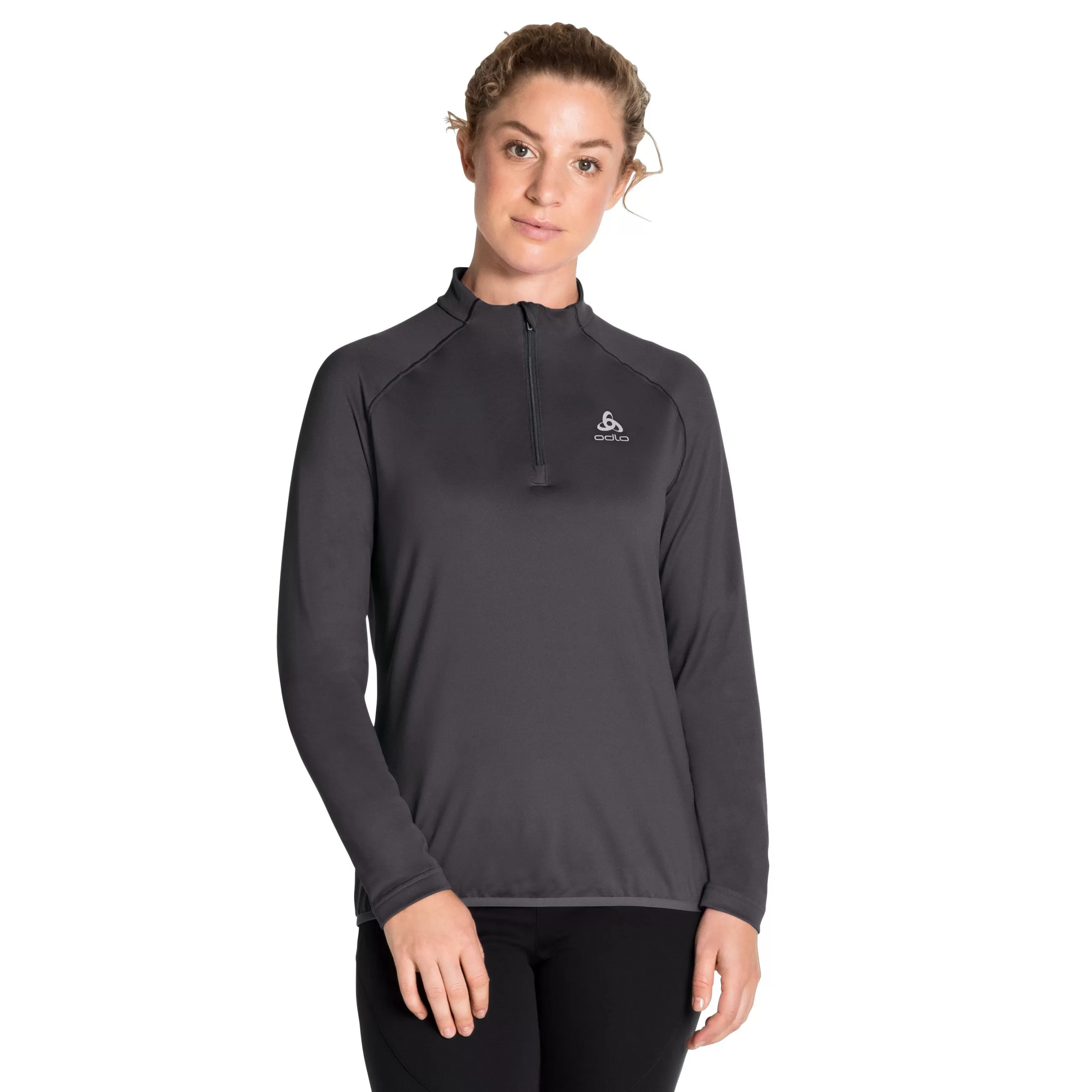 Mid Layers & Longsleeves^Odlo The Women's Carve Light Half-Zip Mid Layer Black