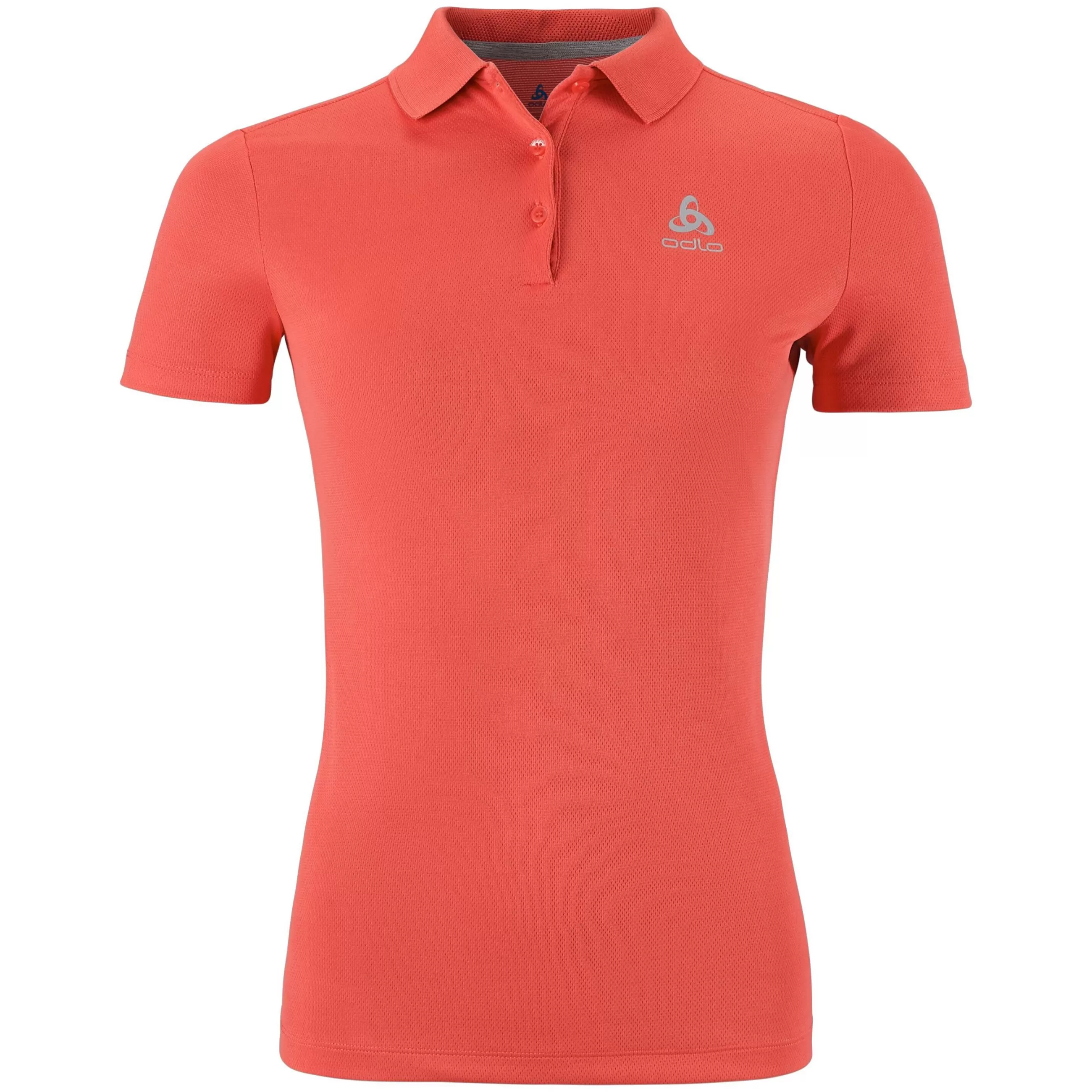 T-Shirts & Polos^Odlo The Women's F-Dry Polo Shirt Cayenne