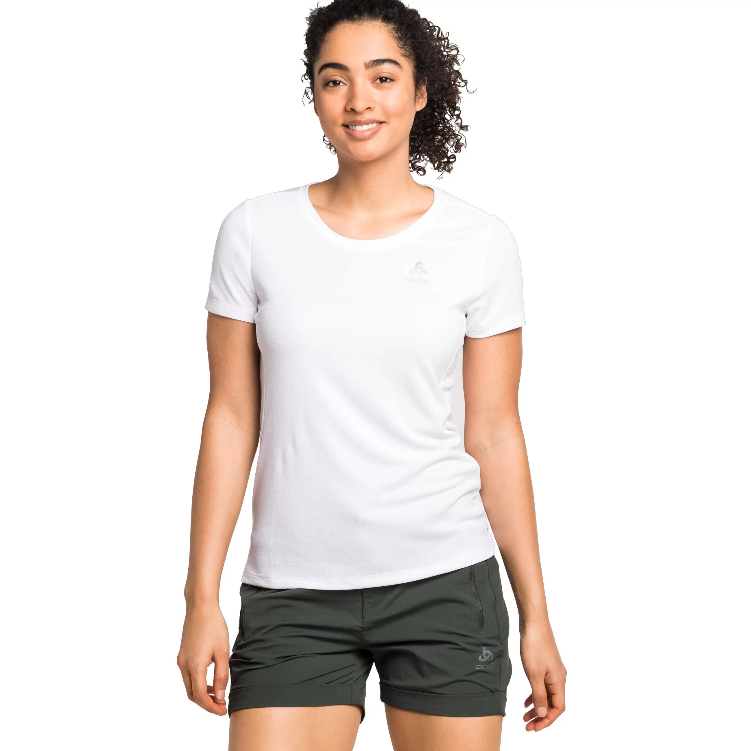 T-Shirts & Polos^Odlo The Women's F-Dry T-Shirt White