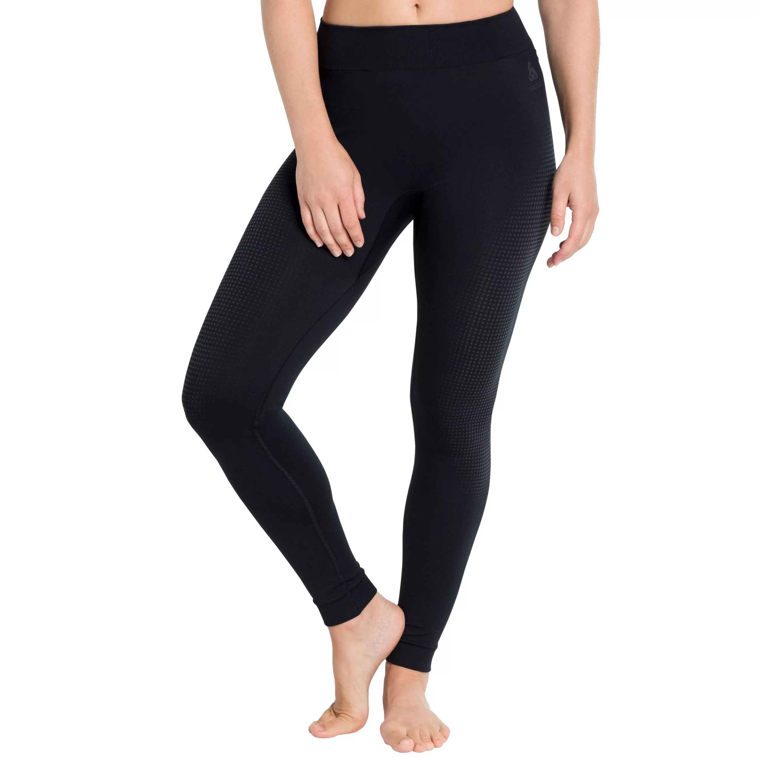 Base Layers^Odlo The Women's Performance Warm Eco Base Layer Pants Black - New Odlo Graphite Grey