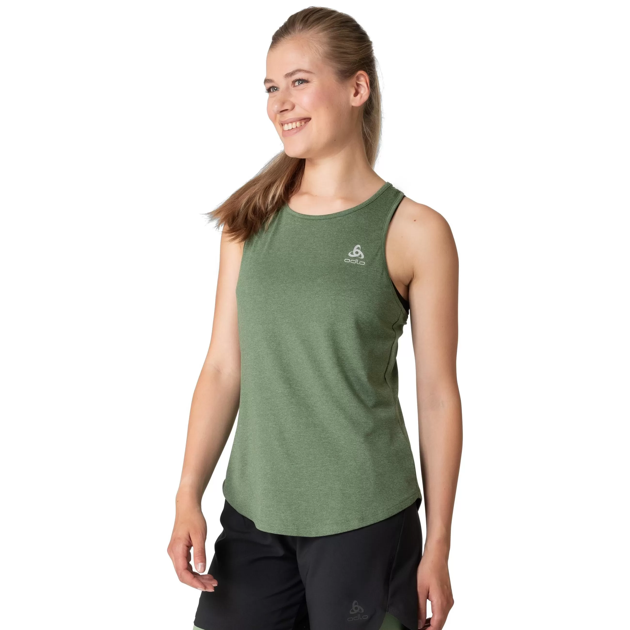 T-Shirts & Polos^Odlo The Women's Run Easy Tank Loden Frost Melange