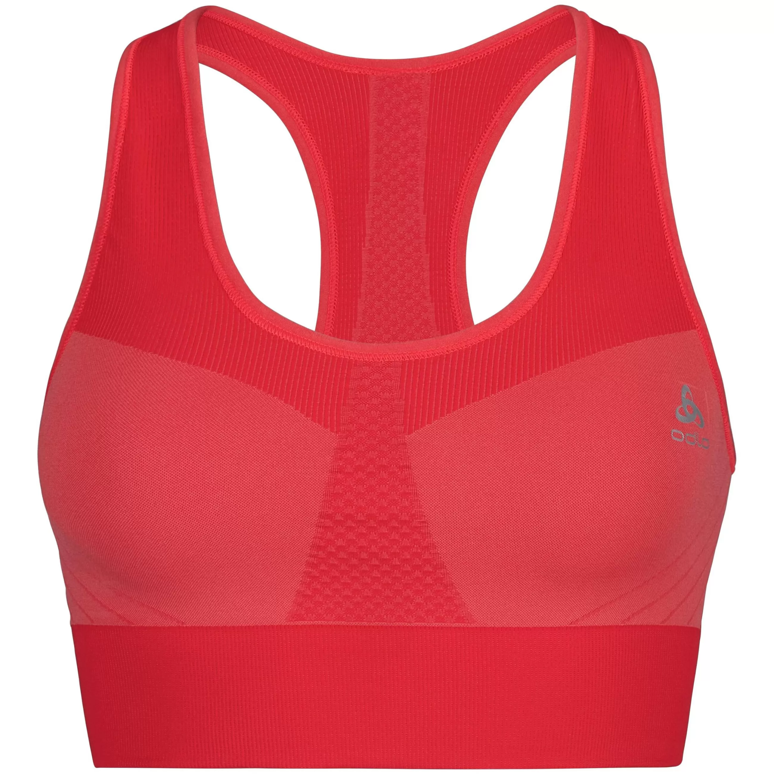 Sports Bras^Odlo The Women's Seamless Medium Sports Bra Cayenne