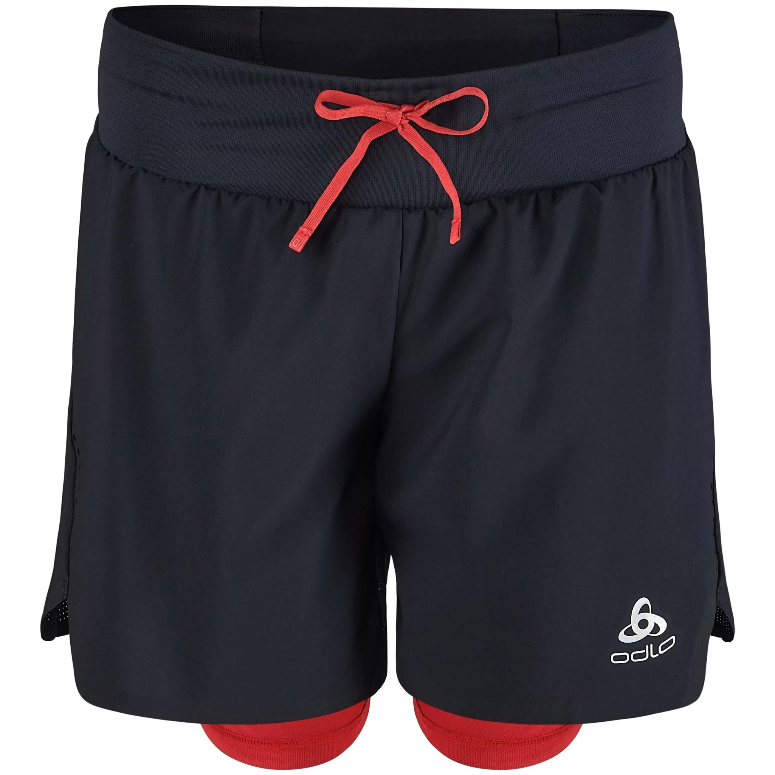 Shorts^Odlo The X-Alp 6-Inch Trail Running Shorts Black - American Beauty