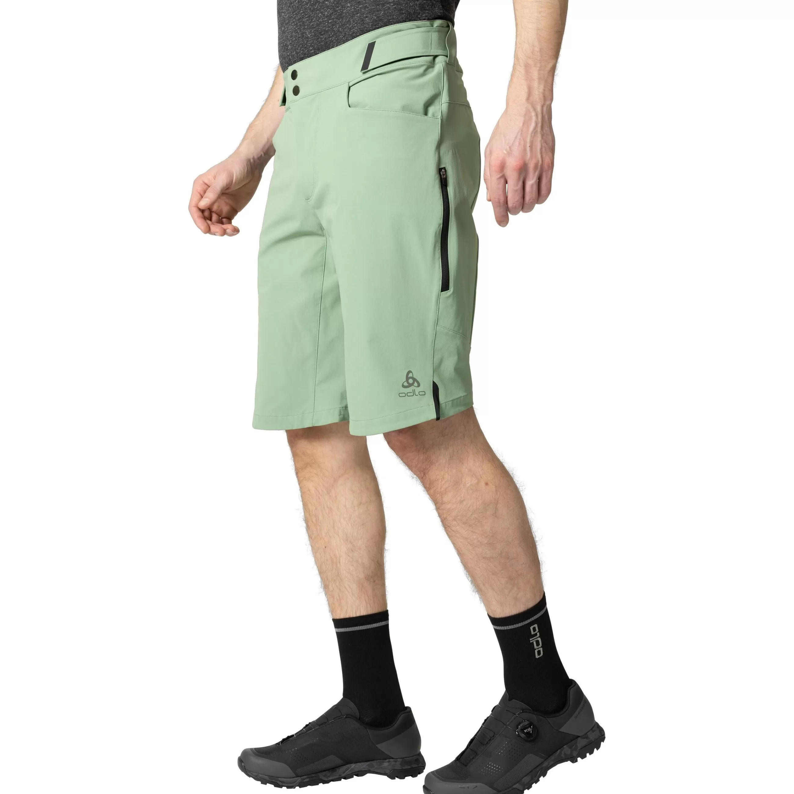 Shorts^Odlo The X-Alp Explorer Mtb Overshorts Loden Frost