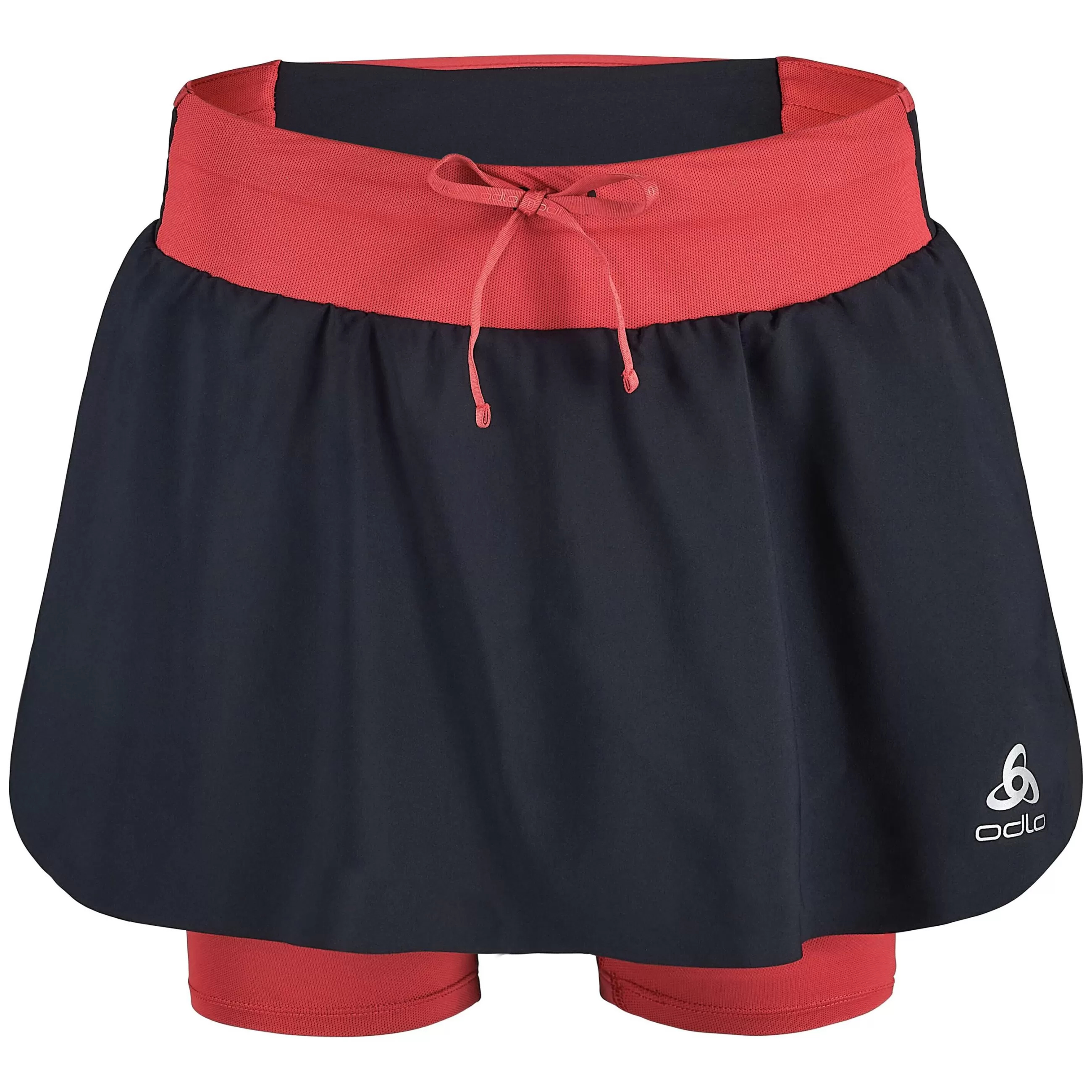 Shorts^Odlo The X-Alp Trail Running Skirt Black - American Beauty