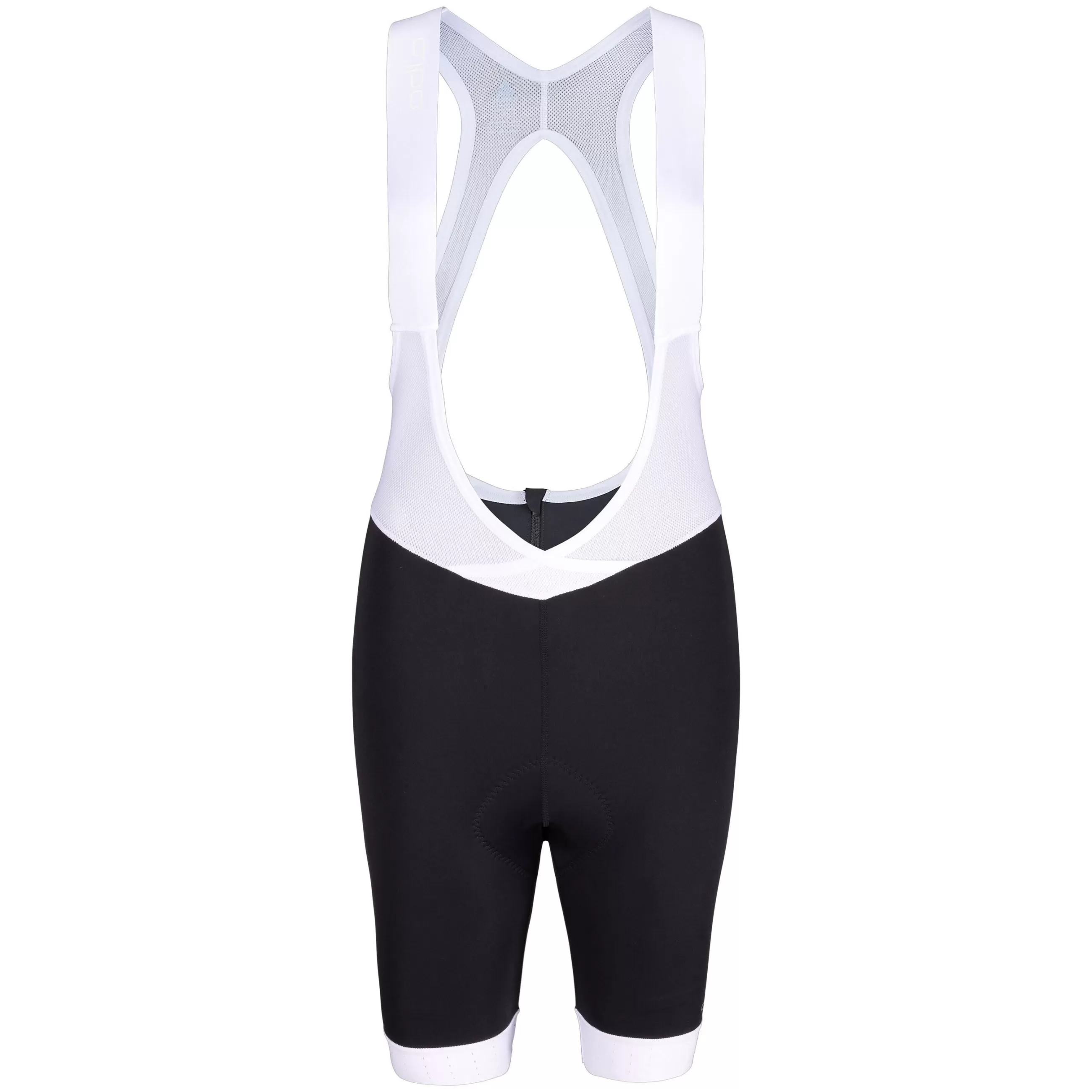 Shorts^Odlo The Zeroweight Bib Shorts White - Black