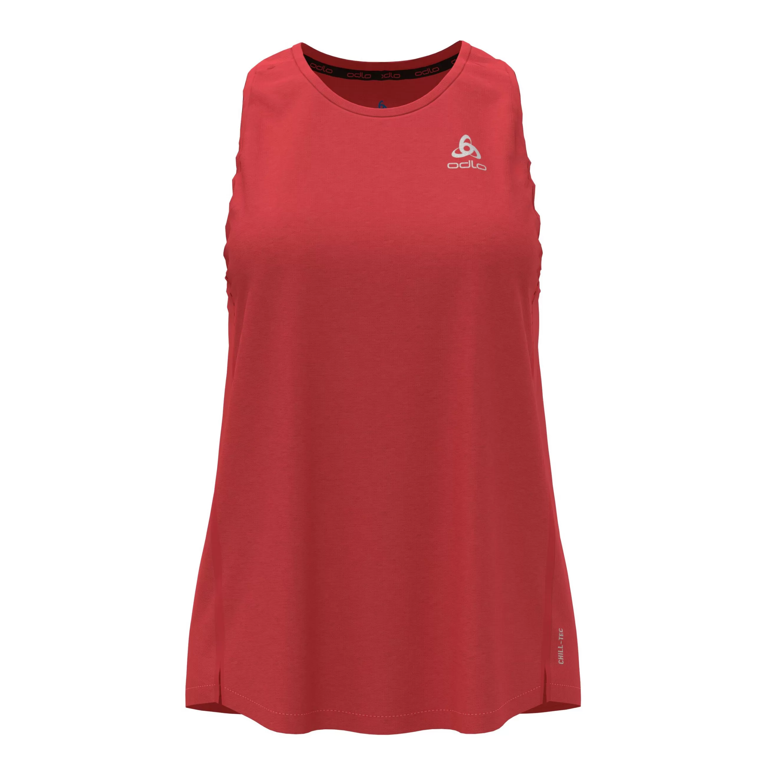 T-Shirts & Polos^Odlo The Zeroweight Chill-Tec Running Tank Cayenne