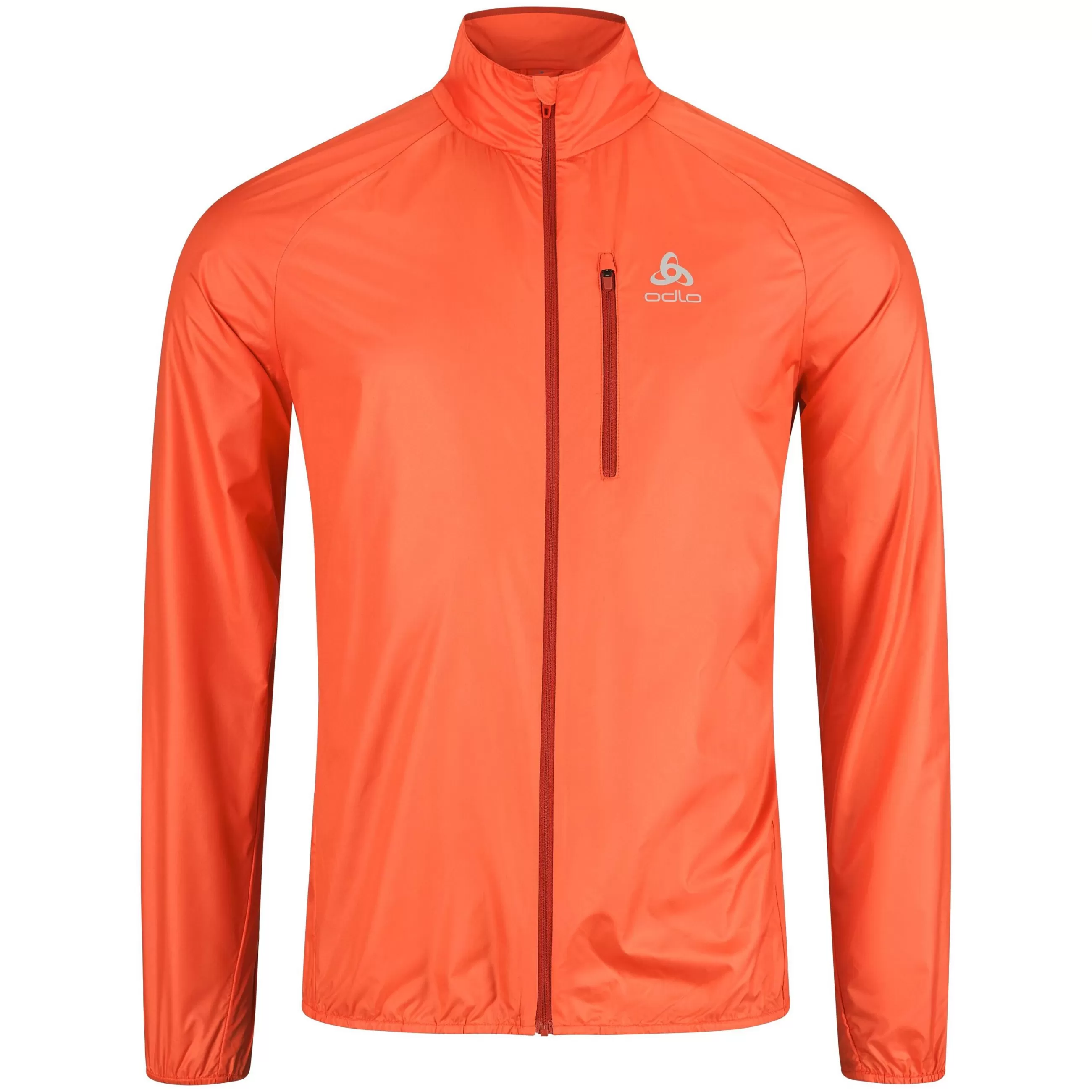 Jackets & Vests^Odlo The Zeroweight Running Jacket Firelight