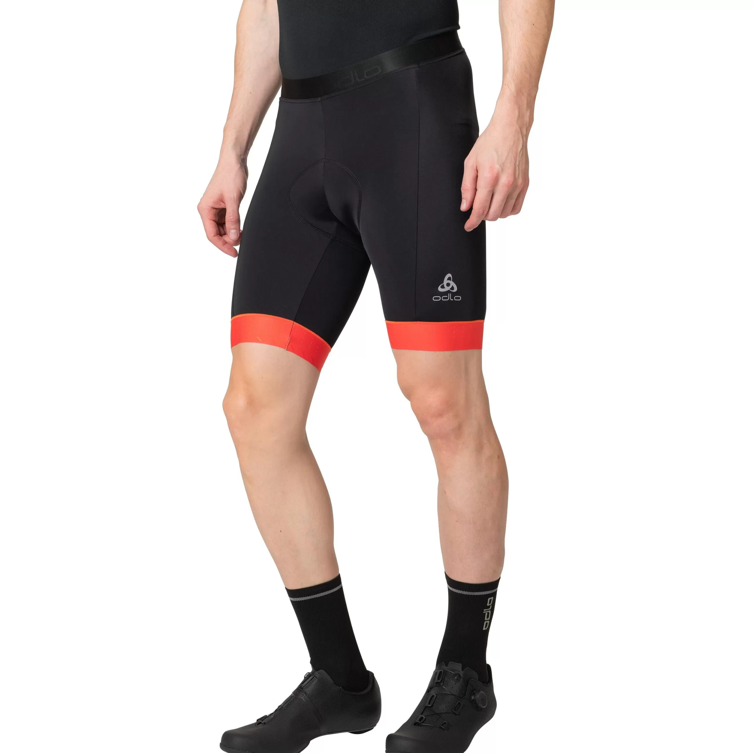 Shorts^Odlo The Zeroweight Tight Shorts Black - Firelight