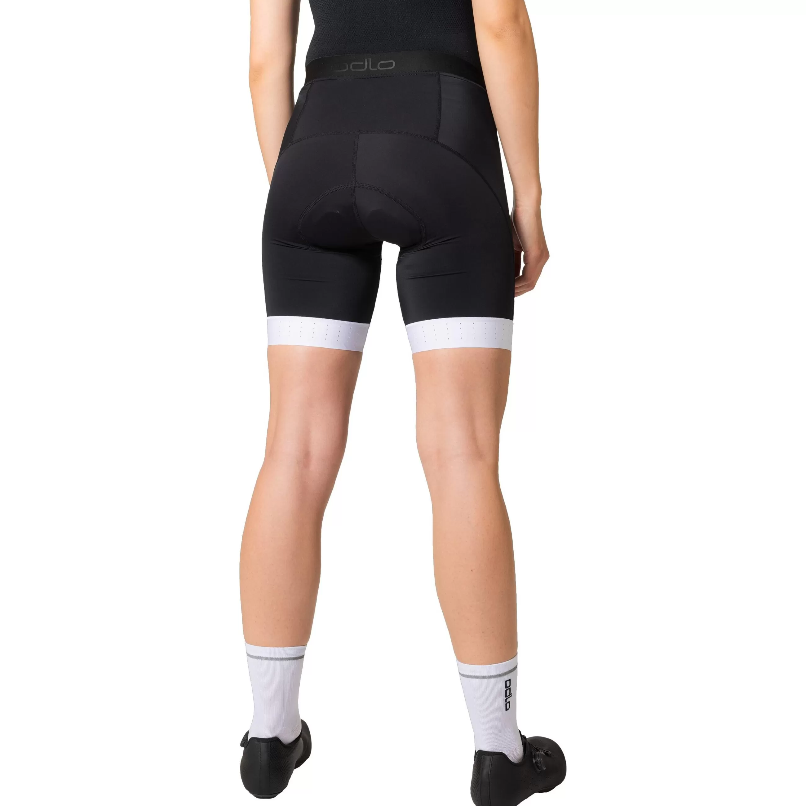 Shorts^Odlo The Zeroweight Tight Shorts White - Black