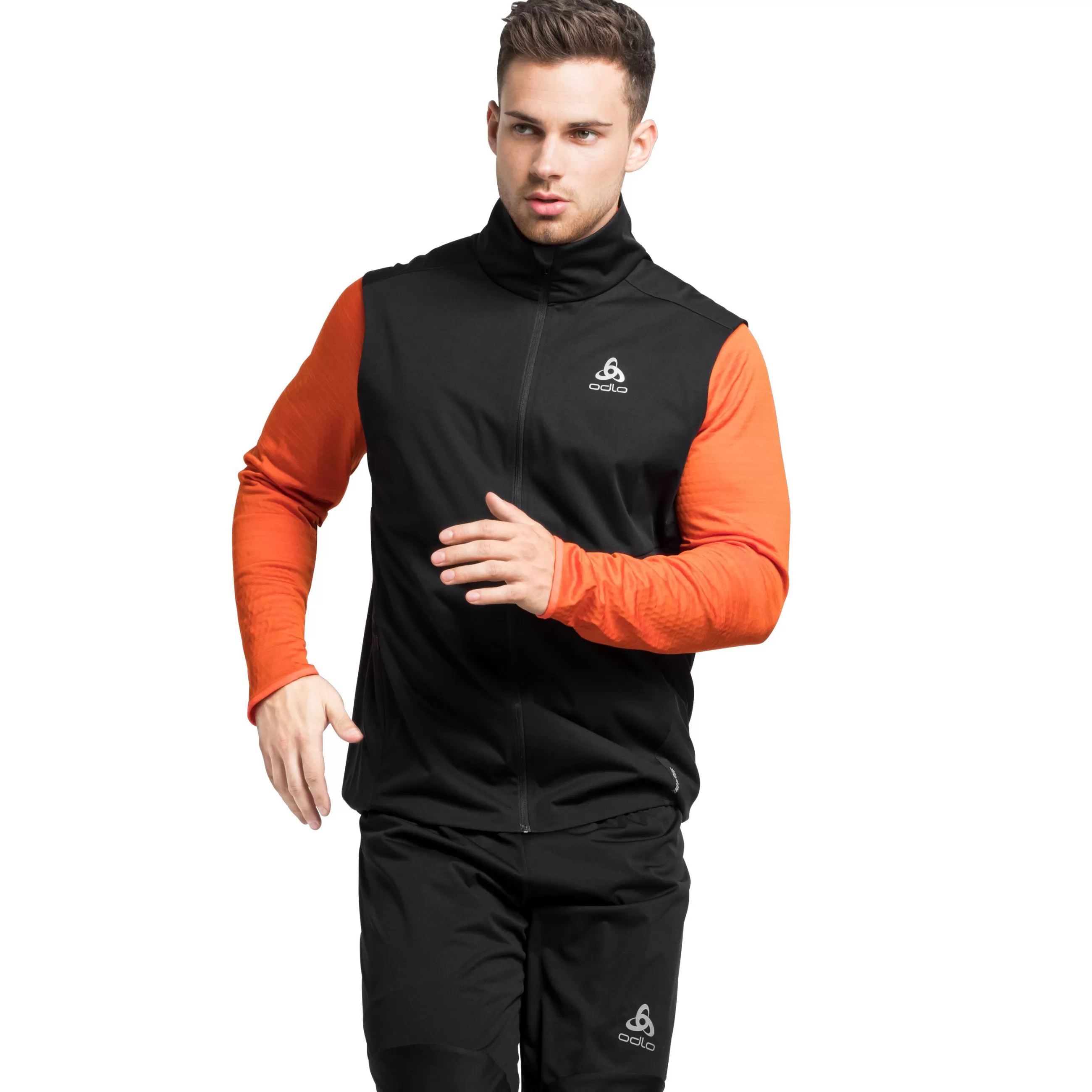 Jackets & Vests^Odlo The Zeroweight Warm Running Vest Black