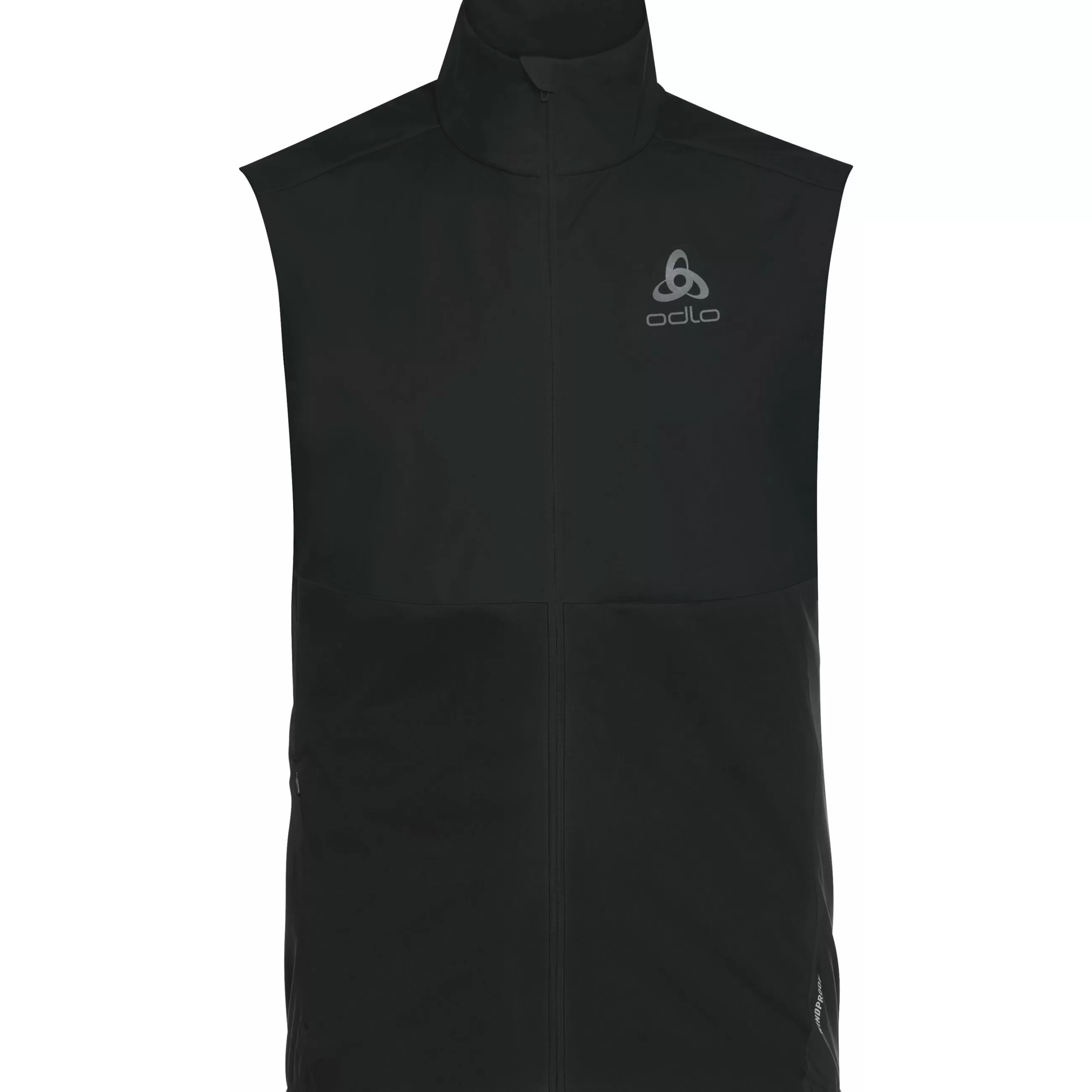 Jackets & Vests^Odlo The Zeroweight Warm Running Vest Black