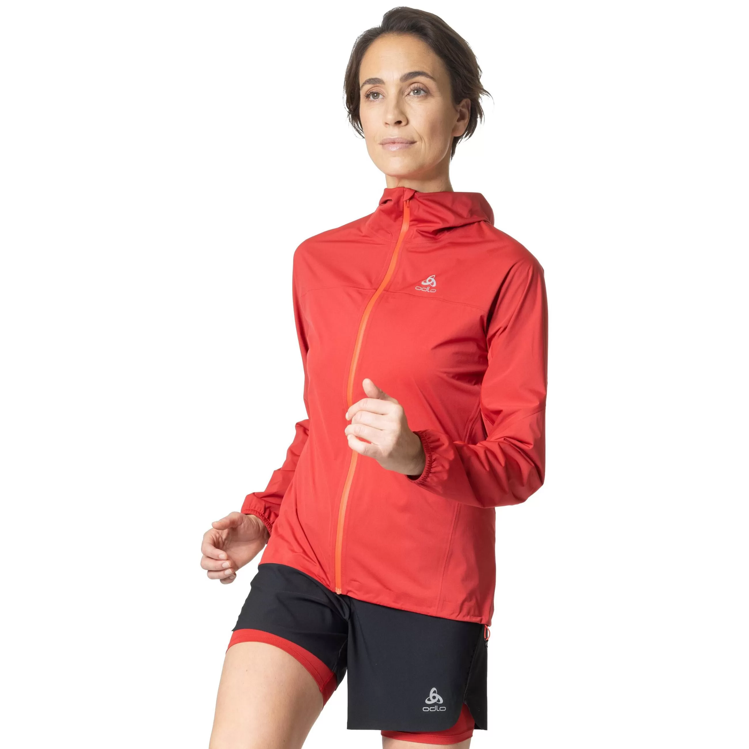 Jackets & Vests^Odlo The Zeroweight Waterproof Running Jacket American Beauty