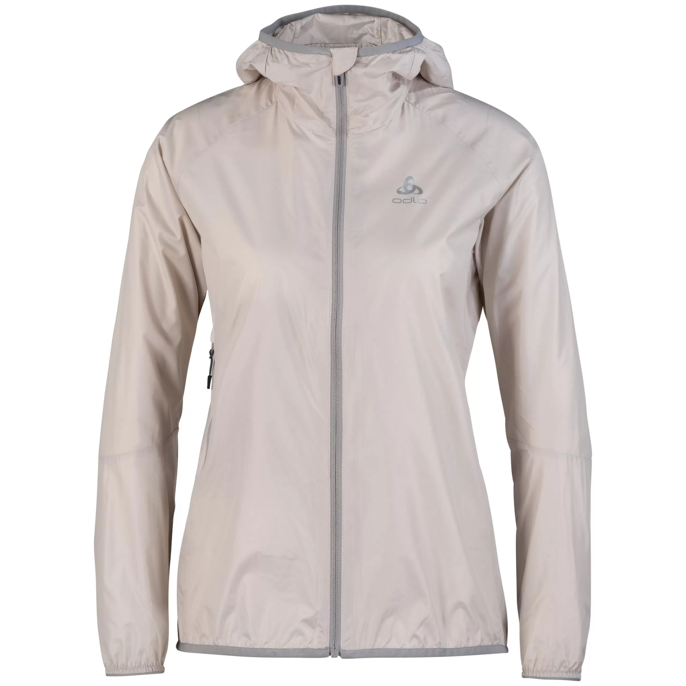 Jackets & Vests^Odlo Women's Wisp Windproof Jacket Silver Cloud