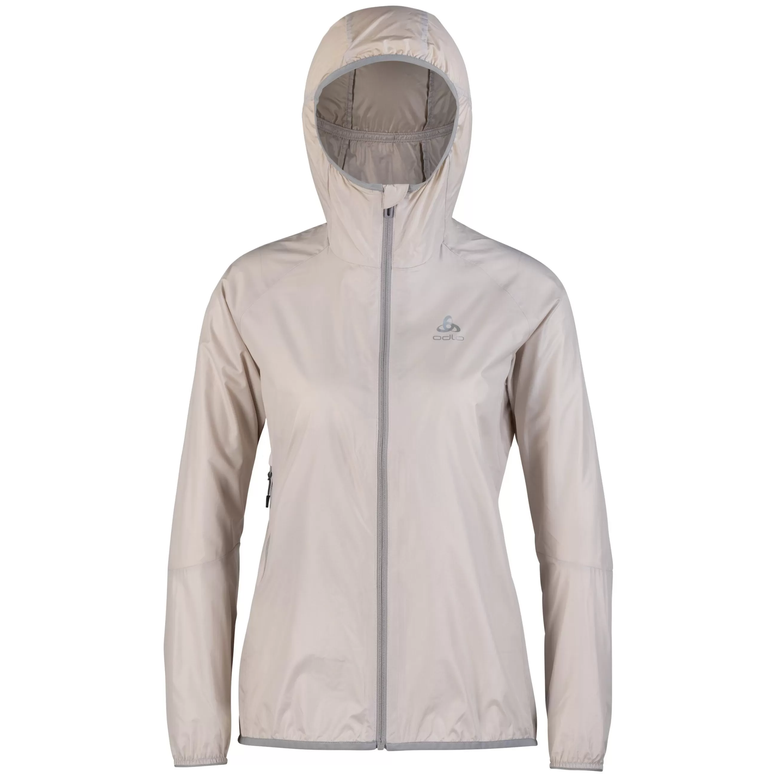 Jackets & Vests^Odlo Women's Wisp Windproof Jacket Silver Cloud